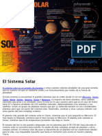 Sistema Solar Infografia