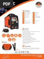 TIG 200 Pulse Dual Voltage: The Power in Inverter Technology