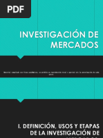 Proceso de Investigacion de Mercados