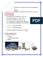 L'Analyse Granulométrique