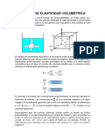 Módulo de Elasticidad Volumétrica