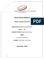 Derecho de Contratos