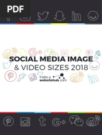 Social Media Image Sizes 2018