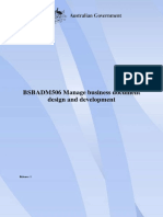 BSBADM506 Manage Business Document Design and Development: Release: 1