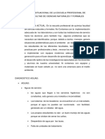 Diagnostico Situacional de La Escuela Profesional de Quimica