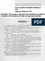 VILLARTA DE LOS MONTES en Las Relaciones Topográficas de Los Pueblos de España, Hechas Por Orden de Felipe II en 1574