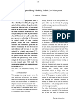 Optimal Pump Scheduling For Peak Load Management: Abstract-In Water Pumping Systems, There Is