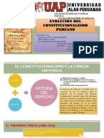 Evolución Del Constitucionalismo Peruano