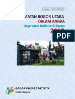 Kecamatan Bogor Utara Dalam Angka 2017