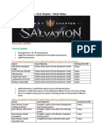 Lineage II - Salavation First Chapter Patch Notes PDF