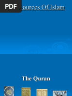 Sources of Islam (Quran & Sunnah)