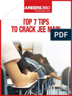 Top 7 Tips To Crack JEE Main PDF