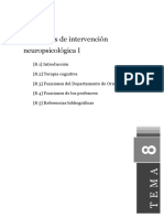 Tema8 Propuestas de Intervención Neuropsicológica I