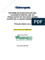 Informe Accidente Mortal ARASImod