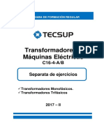 Separata de Problemas Transformadores Monofásicos y Trifásicos