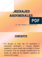 Drenajes Abdominales