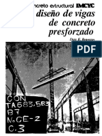 Diseño de Vigas de Concreto Presforzado