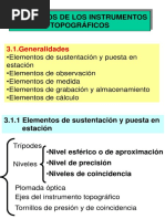 1.4 Elementos de Los Instrumentos Topográficos