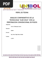 Analisis Comparativo de La Tecnologia Slim Hole Con La Perforacion Convencional de Pozos PERFIL