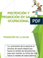 Promocion y Prevencion en Salud