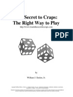 Secret To Craps Rev01 PDF