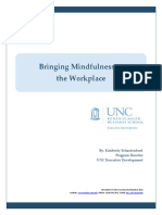 Paper Bringing Mindfulness To The Workplace