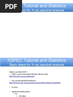 Xspec Tutorial