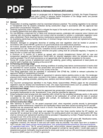 Landscape Unit Highways Department Requirements For Handover of Vegetation To Highways Department (2013 Version)