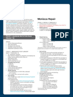  AlterG Meniscus Protocol 