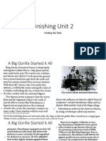 Finishing Unit 2: Finding The Links