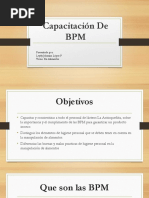 Capacitación de BPM