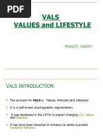 Vals - Values and Lifestyle