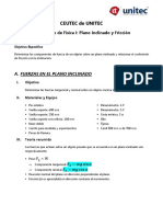 Lab2 Plano Inclinado - Fricción (Física I)