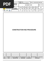 Construction HSE Procedure