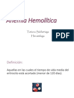 Anemia Hemolitica