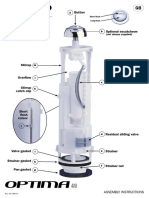 OPTIMA 49 Flushing Valve Manual