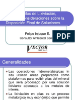 13 Cierre de Pilas de Lixiviación, VECTOR.