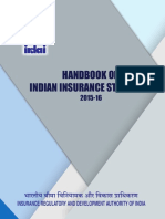 Handbook On Indian Insurance Statistics 2015 16