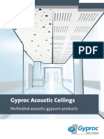 Gyproc Productbrochures Acousticceilingsbrochure