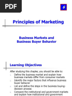 Principles of Marketing: Business Markets and Business Buyer Behavior