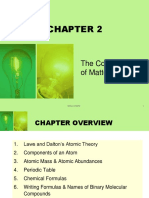 Chap2 - Components of Matter