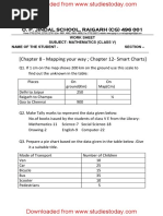 (Chapter 8 - Mapping Your Way Chapter 12-Smart Charts) : O. P. Jindal School, Raigarh (CG) 496 001