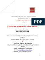 16 16 Certificate Program in Stock Market