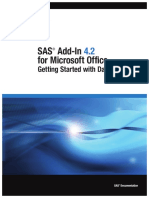 Sas Add in Microsoft Office