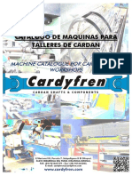 Catalogo de Maquinas para Talleres de Cardan 2014