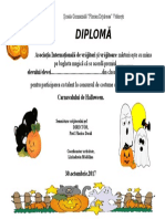 Diploma Halloween