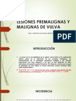 Lesiones Premalignas y Malignas de Vulva y Vagina