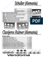 Clavijeros Schaller y Rubner