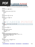 IBPS Clerk Mains 2017memory Based Paper Quantitative Aptitude Solution