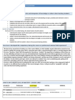 Professional Competency Self Evaluation Sheets 2013 3 1